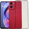 KEJI Cover Custodia in TPU Morbido Trasparente in Silicone Flessibile Compatibile PER Motorola Moto E15/Moto G05