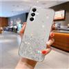 PAIX Custodia Compatibile con Samsung Galaxy A34 5G Cover Trasparente Brillantini Stellari Sottile Antiurto in TPU