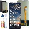 Yuxyiony Nuovo schermo di ricambio per OPPO A7 AX7 A7N A11K CPH1901 CPH1903 Display LCD Riparazione dello schermo e accessori strumento di ricambio