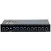Breeshy Equalizzatore 9 Bande Ad Alta Prestazioni 9 Bande Equalizzatore 12 V DC per Barca RV Auto Metallo con Ingresso CD AUX Uscita Chip