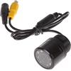 Gloriashoponline TELECAMERA RETROMARCIA AUTO CAMPER CAMERA 7 LED INFRAROSSI A COLORI NOTTURNA