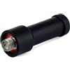 Mengonee Mini Short antenna sma-f UHF 400-480 MHz per Kenwood Baofeng UV5R 888S palmare radio portatile nero J6166AF
