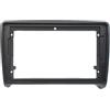 WEFOLCC Cornice Per Autoradio 2 DIN Da 9 Pollici Con Cablaggio Adattatore Alimentazione E Canbus Per TT MK2 2006-2014 WEFOLCC(Only Frame)