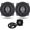 DISCORAMA COPPIA CASSE AUTO ALTOPARLANTI 3 VIE 10CM 300W CON GRIGLIA ALTOPARLANTI, COPPIA CASSE WOOFER + TWETEER (10CM)