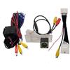 Amxaqjc Telecamera Posteriore Auto Per Dacia Per Duster 2009 2010 2011 2012 2013 2014 2015 2016 2017 2018 2019 Traiettoria Dinamica HD Car Rear View Reverse Backup Camera Retrocamera Auto(12LED,Dynamic Trajec