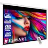 ESMART Economia EXM Schermo del motore 197 cm Immagine 160 x 90 cm (72) | Formato 16:9 | Telecomando | Schermo del motore dello schermo di proiezione del proiettore elettrico dell'home cinema LCD