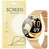 GreeSea [6 Pezzo] Morbido Pellicola protettive per display Compatibile per Smartwatch Jugeman Orologio Intelligente Donna 1.32 (6 Pezzo Protettive)