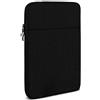 moex Custodia per tablet Amazon Kindle Scribe (2022) - Custodia con scomparto per accessori, in fibra di poliestere, minimalista con cerniera, impermeabile, colore: nero