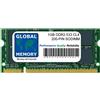 GLOBAL MEMORY Memoria RAM DDR2 533 MHz PC2-4200 200 PIN SODIMM compatibile con computer portatili/notebook