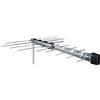 Metronic 525017 Antenna Logaritmica LTE 4G UHF-VHF, 32 elementi da esterno, in lega inossidabile