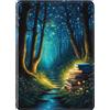 SGKITM Custodia per Amazon Kindle Paperwhite 11ª Generazione 2021 Cover Pelle Silicone Flip 360° Protezione Automatici Svegliati o Sonno Funzione Magnetico Astratto Motivo Cover 6.8 174 x 125 x 8,1 mm (4)