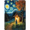 SGKITM Custodia per Amazon Kindle Paperwhite 11ª Generazione 2021 Cover Pelle Silicone Flip 360° Protezione Automatici Svegliati o Sonno Funzione Magnetico Sogni Design Cover 6.8 174 x 125 x 8,1 mm (9)