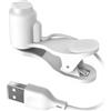 Generic Cliccatore Automatico per il Telefono, Portatile Automatico Intelligente Schermo Tapper Velocità Regolabile Universale Schermo Simulato dito Cliccando Dispositivo per lo Shopping di Gioco (Bianco)