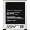 Audiosystem Batteria Compatibile Per Samsung Eb-L1g6llu Galaxy S3 I9300, S3 Neo I9301 Con Capacità Originale 2100Mah Nuova