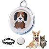 Adius Mini GPS Tracker per Gatti e Cani, Localizzatore GPS Impermeabile per Cani e Gatti, Compatibile con iOS/Android, Include Collare e Batteria (set 2)