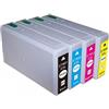 MR CARTRIDGE Kit 4 CARTUCCE COMPATIBILI per EPSON T7891 T7892 T7893 T7894 1BK-1C-1M-1Y