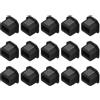 QUARKZMAN 15pz Copri Porte USB Tipo B in Silicone, Protezione Antipolvere per Porte USB Femminili, Nero