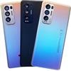 Generic SHOWGOOD - Custodia posteriore per Oppo Find X3 Neo 5G CPH2207, con lente in vetro per fotocamera, ricambio per riparazione (nero galattico)