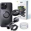 SP CONNECT Moto Bundle II con modulo anti-vibrazione | SPC+ | per iPhone 15 Pro Max supporto per cellulare per moto ciclomotore | accessori per tutti gli smartphone come iPhone o Samsung
