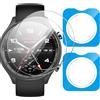 GIOPUEY Pellicola Protettiva per OnePlus Watch 2R, [2 Pezzi] Vetro temperato Schermo Protezione Pellicola [Installazione Facile] [Anti-graffio] - Trasparente