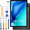 LADYSON Sostituzione dello schermo LCD per Samsung Galaxy Tab A8 10.5 (2021) SM-X200 SM-X205 Display LCD Touch Digitizer Sensore Pannello di vetro Assemblaggio completo Parti di riparazione Kit con strumenti