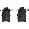 N//B MSC-20B Custodia Multifunzione, Walkie-Talkie Radio Bidirezionale Custodia in Nylon Compatibile per BaoFeng/TYT/WouXun/QuanSheng/PuXing/Kenwood (2 pezzi)