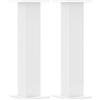 vidaXL Supporti Altoparlanti 2 pz Bianchi 30x30x95cm Legno Multistrato, stand per altoparlanti, supporto per altoparlanti da tavolo, supporto per altoparlanti surround