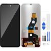 Generic Schermo LCD per Infinix Smart 10 X6725 LCD Display Digitizer Vetro Touch Schermo Ricambio (Nero)