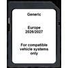 Generico Scheda di memoria generica per navigatore GPS Europa 2026/2027, 32 GB - Compatibile con alcuni sistemi Volkswagen, Skoda, Seat e Discover Media 2 (MIB2)