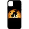 Mixroom - Cover Custodia Back case In TPU Silicone Morbido Per Motorola Moto G15 / Moto G15 Power Fantasia Luna Gatto F90