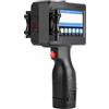 HDXAEW Stampante a getto d'inchiostro portatile 12,7 / 25,4 mm for codice a barre Numero di data di Data di scadenza Codificatrice Non crittografata 25 lingue su qualsiasi superficie(1 Cartridge-12.7mm)