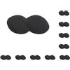 Generic 10 set di 2 cuscinetti di ricambio in spugna per auricolari, 40 mm, colore: nero