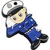 PBHYDK Chiavetta USB Modello Polizia del fumetto Chiavetta USB 8Gb 16Gb Pen Drive 32Gb 64Gb Chiavetta USB Flash Memory Stick Pendrive Pen Drive Thumb Drive