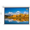 Generic Schermo per Proiettore Motorizzato da 60 72 84 Pollici con Telecomando, 4K HD Bianco Opaco, Montaggio a Parete/Soffitto per Home Theater, Ufficio(60(4:3))