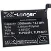 vhbw batteria compatibile con Alcatel 3 2019, 3L 2019, 5039D, 5053K, 5053Y smartphone cellulare (3300mAh, 3,85V, Li-Poly)
