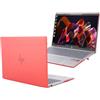 mCover Custodia compatibile solo per laptop Windows HP Pavilion Plus 14-EY0000 14-EW0000 serie 2023 ~ 2025 da 14 pollici (non compatibile con altri modelli HP), rosso