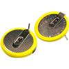 CHIZISX 2 Pz LIR2025 3.6V 20mAh Batteria a Bottone Al Litio Per Orologi Calcolatrici Orologio Computer Telecomando Giocattolo Ricaricabile