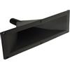 WEB world electronic business Tromba Tweeter Vite 38x13cm Filettatura 32mm Diffusore Audio Ricambio Professionale Nero
