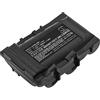 TECHTEK Batteria 1600mAh compatibile con [3M] PL300, per [DYMO] Rhino 5000, Rhino 5200, 6000 sostituisce 1738637, PL-300-BAT