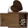 UFARID Chiavetta USB3.0 Flash Drives Pendrive con scatola di legno, Archiviazione Dati | Memorizza film, Immagini, Documenti | per Autoradio, Fotografia, Affari, ecc (16GB,Legno di noce)