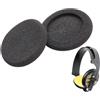 V-MOTA Cuscinetti auricolari di ricambio compatibili con cuffie Sennheiser HD 420, HD 433, HD 450, HD 480, HD 490, cuscinetti in schiuma nera, 2 paia