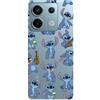 LA CASA DE LAS CARCASAS Custodia per Xiaomi Redmi Note 13 5G Ufficiale di Lilo & Stitch Patron Trasparente per proteggere il tuo cellulare. Cover per Xiaomi in silicone flessibile con licenza ufficiale Disney