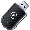 Al&JL AI&JL CarPlay Adattatore per auto wireless con Android Auto, Convertire via cavo in wireless AA, Mini e stabile