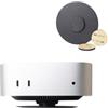 Generic Supporto di Raffreddamento per Mac Mini M4 / M4 Pro, Supporto da Scrivania Mini Supporto per Computer Portatile Cuscinetto di Raffreddamento