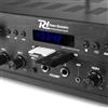 PROSTORE ITALY FILODIFFUSIONE AUDIO CON AMPLIFICATORE 4 ZONE VOLUME SEPARABILI + CASSE AUDIO DA PARETE NERE O BIANCHE (4 CASSE AUDIO NERE)