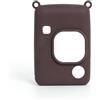 Generic Custodia protettiva per fotocamera Instax Mini Liplay, semplice, in silicone, resistente alla polvere e alle macchie, Marrone, Custodia protettiva per fotocamera