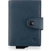 Roncato IRON 4.0 Porta carte di credito 7.5x10.5x2 cm - Blu Navy