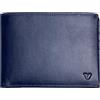 Roncato PASCAL Portafoglio uomo 13x9.5x1.5 cm - Blu Navy