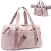 GOLF QUALITY Borsa sportiva e da viaggio per uomo e donna, con scomparto umido, per sport, fitness e viaggi, borsa da allenamento, 40 l, rosa elegante, 31L