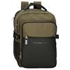 Pepe Jeans Jarvis Zaino per laptop adattabile, verde scuro, Zaino PC 15,6